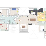 Renovace podkroví. Střecha sedmkrát měnila sklon. Zdroj: gon architects