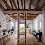 Renovace podkroví. Střecha sedmkrát měnila sklon. Foto: Imagen Subliminal