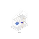 Renovace podkroví. Střecha sedmkrát měnila sklon. Zdroj: gon architects