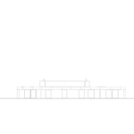 Pohled jižní. Zdroj: STUDIO PAULÍNY HOVORKA ARCHITEKTI