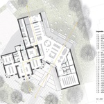 Půdorys 1.NP. Zdroj: STUDIO ČTYŘSTĚN