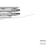 Dům museli stavět na starých základech. Zaoblené balkony kolem celého domu umožňují výhledy na rodinné dědictví: stromy. Zdroj: Degelo Architekten