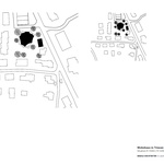 Dům museli stavět na starých základech. Zaoblené balkony kolem celého domu umožňují výhledy na rodinné dědictví: stromy. Zdroj: Degelo Architekten
