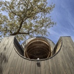 TinyHouse Terra 3. Třikrát stejně, přesto jinak. Kapesní domky na svahu jsou jako sourozenci. Foto: João Carranca