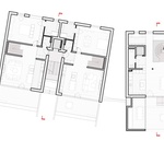 Půdorys 2.NP. Zdroj: Studio martin cenek architecture 