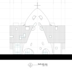 Toto je kostel? Jeho hlavní prostor postavili z vyřazené rybářské lodi. Zdroj: shinslab architecture