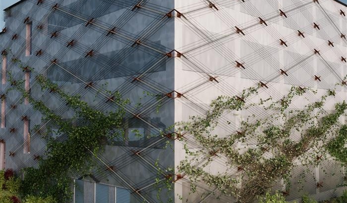 Fasáda nového parkovacího domu v Táboře. Foto: web města