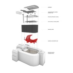 Schéma řešení. Zdroj: Studio Petr Hájek ARCHITEKTI