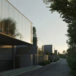 Pohled uliční vila A. Zdroj: Monolot, www.monolot.studio