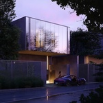 Pohled uliční vila B. Zdroj: Monolot, www.monolot.studio