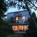 Pohled ze zahrady vila B. Zdroj: Monolot, www.monolot.studio