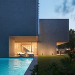 Pohled ze zahrady vila C. Zdroj: Monolot, www.monolot.studio