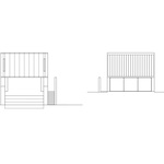 Vila B pohledy. Zdroj: Studio Ivan Kroupa architekti