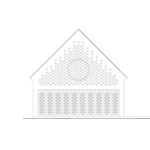 Pohled jižní. Zdroj: STUDIO JAN ŽALOUDEK ARCHITEKT