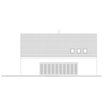 Pohled východní. Zdroj: STUDIO JAN ŽALOUDEK ARCHITEKT