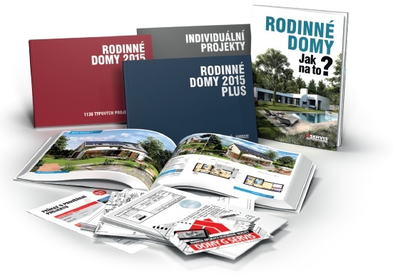 Získejte jedinečný katalog RODINNÉ DOMY a slevu na projekt typového domu