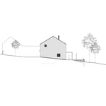 Pohled západní. Zdroj: Studio Mimosa Architects