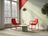 Nové křeslo Flexi Lounge navržené studiem Orlandini Design, které čerstvě získalo prestižní ocenění Red Dot Design Award. Foto: LD Seating