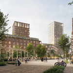 Centrální náměstí v severní části Žofinky, tým 11: ADEPT, atelier.tečka, VEN.KU architekti, ohboi, VECTURA Pardubice. Zdroj: ONplan