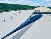 Pavilon V – Brněnské veletrhy. Zdroj: BMI střešní a hydroizolační systémy s.r.o.