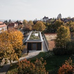 Pohled západní letecký. Foto: Tomáš Slavík