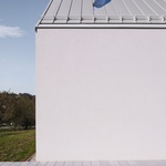 Jižní fasáda, detail. Foto: Petr Polák