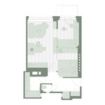 Půdorys řešení. Zdroj: Studio Markéta Bromová architekti