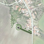 Moderní kaple z přírodních materiálů inspirovaná středověkým stavitelstvím. Zdroj: MgA. Jan Říčný, ateliér RCNKSK