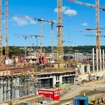 Smíchovské nádraží – stavba. Zdroj: IPR