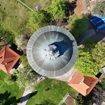 Vršovická vodárna v Michli – exteriér. Foto: Tomáš Sysel