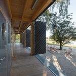 „Jablonecké moře“ má novou tvář: architekti vytvořili pavilony, které splynou s krajinou. Foto: Petr Polák, Salon dřevostaveb