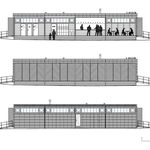 „Jablonecké moře“ má novou tvář: architekti vytvořili pavilony, které splynou s krajinou. Zdroj: Prokš-Přikryl architekti