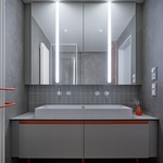 Hygienické zařízení v přízemí. Foto: BoysPlayNice