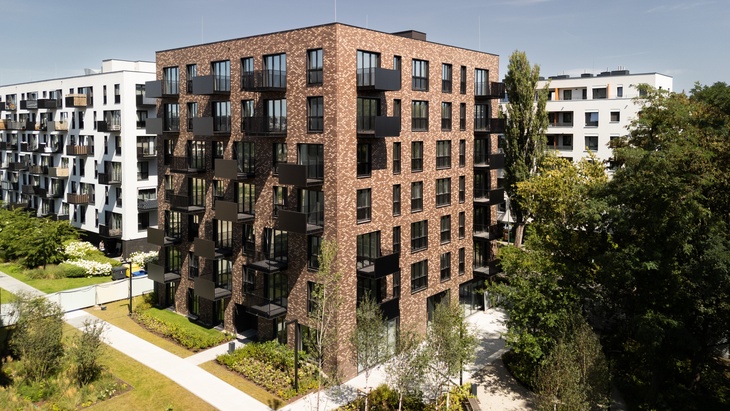 Rezidenční projekt Ursus Classic v západní části polské metropole. Foto UDI Group