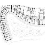 Půdorys 1.NP. Zdroj: STUDIO ARCHITEKTI DRNH