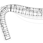 Půdorys 3.NP. Zdroj: STUDIO ARCHITEKTI DRNH