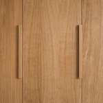 Vestavěné skříně, detail kliky. Foto: Martin Čeněk Vestavěné skříně, detail kliky. Foto: Martin Čeněk