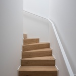 Schodiště mezonetu do podkroví. Foto: Martin Čeněk Schodiště mezonetu do podkroví. Foto: Martin Čeněk