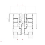 Půdorys suterénu. Zdroj: STUDIO MARTIN CENEK ARCHITECTURE Půdorys suterénu. Zdroj: STUDIO MARTIN CENEK ARCHITECTURE