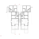 Půdorys přízemí. Zdroj: STUDIO MARTIN CENEK ARCHITECTURE Půdorys přízemí. Zdroj: STUDIO MARTIN CENEK ARCHITECTURE