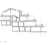 Řez 01. Zdroj: STUDIO MARTIN CENEK ARCHITECTURE Řez 01. Zdroj: STUDIO MARTIN CENEK ARCHITECTURE