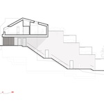 Řez 02. Zdroj: STUDIO MARTIN CENEK ARCHITECTURE Řez 02. Zdroj: STUDIO MARTIN CENEK ARCHITECTURE