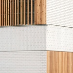 Detail fasády. Foto: Pavel Barták