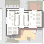 Půdorys 1.NP. Zdroj: STUDIO ČTYŘSTĚN