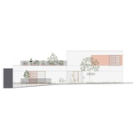 Pohled čelní. Zdroj: STUDIO ČTYŘSTĚN