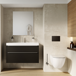 Neutrální odstíny a tlumené barvy působí příjemně a vytvářejí vizuální soulad. Kombinace je navíc velmi nadčasová a nepodléhá trendům. Kombinace podumyvadlové skříňky s umyvadlem Pure značky JIKA kromě designu nadchne také praktičností a poskytne dostatek úložných prostor na každodenní nezbytnosti. Zdroj: JIKA – Laufen CZ