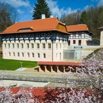 Sluneční lázně Luhačovice, exteriér. Foto: Lázně Luhačovice, a.s.