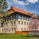 Sluneční lázně Luhačovice, exteriér. Foto: Lázně Luhačovice, a.s.