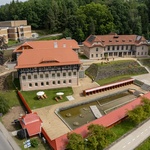 Celý areál Slunečních lázní, Lázně Luhačovice. Zdroj: Stavba roku 2025