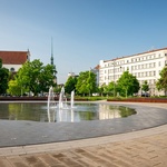 Kategorie sídla, Revitalizace parku na Moravském náměstí. Zdroj: Adapterra Awards 2025